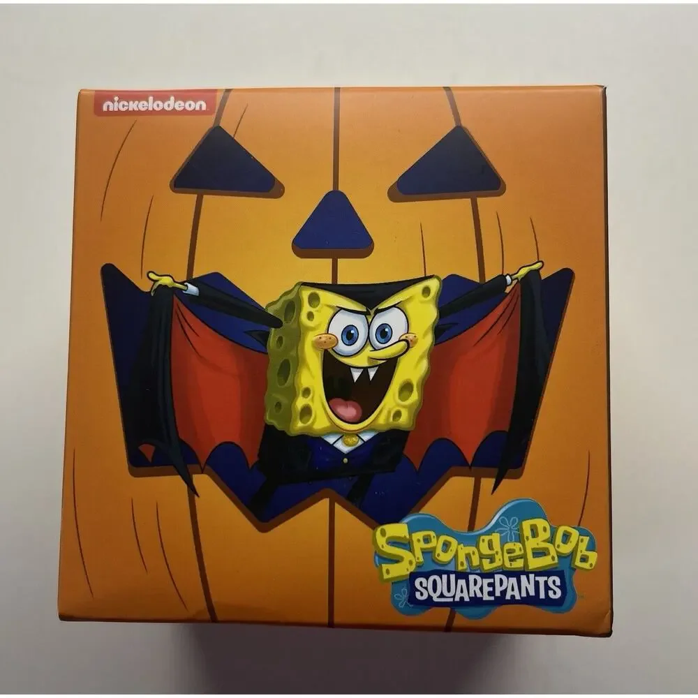 Spongebob Halloween Spooky Spongebob Crazy Boxer Briefs w/ GIFT BOX, Men Med NEW